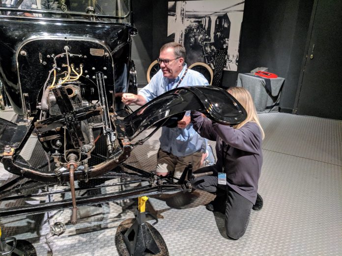 ROCKY HILL SCHOOL teacher Charlie Laurent was a recipient of the Henry Ford's Innovation Nation Teacher Innovator Award. / COURTESY ROCKY HILL SCHOOL