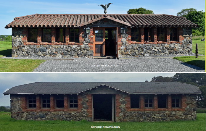 THE CATTLE CRIB, located on Beacon Hill Road in Newport, was one of the Doris Duke Preservation award winners announced by the Newport Restoration Foundation. / COURTESY NEWPORT RESTORATION FOUNDATION