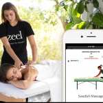 ZEEL’S massage-on-demand app is available for iPhone and Android and the service can also allows ordering on-demand massages on zeel.com. /COURTESY ZEEL