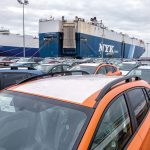 THE PORT OF DAVISVILLE set a record for total vehicles unloaded in August with 35,000 units. / PBN FILE PHOTO/MICHAEL SALERNO