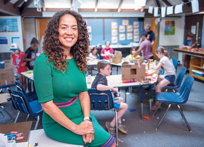 INCLUSIVE APPROACH: Noni Thomas López, head of school at the Gordon School in East Providence, says the school is founded on the idea of inclusivity, which is why it has launched a new individualized tuition payment program for families this year in order to diversify its student population.  / PBN PHOTO/ DAVID HANSEN