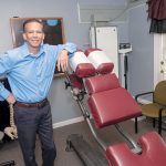 CAREER ADJUSTMENT: Rodger Lincoln is the owner of New Hope Family Chiropractic, which has two locations, East Providence and Pawtucket. After suffering from a back injury while working in construction, Lincoln eventually found successful treatment through a chiropractor and the experience led him to start his own practice.  / PBN PHOTO/MICHAEL SALERNO