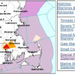 A TORNADO WARNING has been issued by the National Weather Service for east central Providence County, western central Bristol County, Mass, and southwestern Norfolk County, Mass., until 4 p.m. Tuesday.