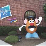 TOYMAKER HASBRO is considering moving out of its Pawtucket headquarters, shown above. The situation has prompted Rhode Island's political leaders to meet in December to discuss the situation. / COURTESY HASBRO INC.