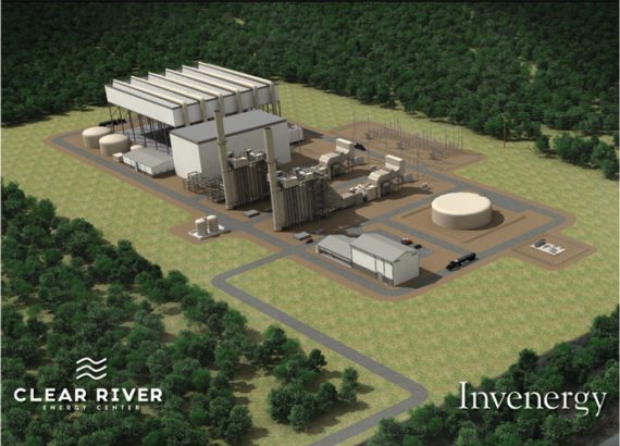 THE PROPOSED CLEAR RIVER ENERGY CENTER had another setback this week when federal officials confirmed the cancellation of a capacity supply obligation for the facility previously auctioned by ISO New England. / COURTESY INVENERGY