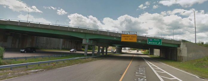 REPAIR WORK on bridges that carry I-295 traffic at its interchange with Routes 6 and 6A will begin on Nov. 16. Work will continue through the summer of 2019. / COURTESY GOOGLE LLC