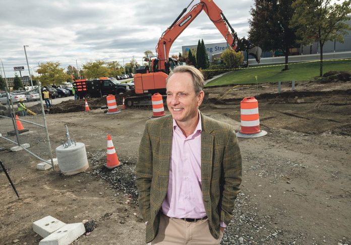 GROWING CAMPUS: John M. Kelly is president and CEO of Meeting Street in Providence. The nonprofit, which provides educational and child-development services, is undergoing a four-part, $14 million expansion. / PBN PHOTO/MICHAEL SALERNO