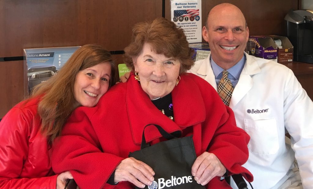 Beltone hearing instrument specialist helps 89yearold secure hearing aids