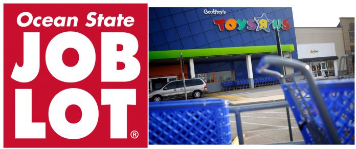 OCEAN STATE JOB LOT has acquired six former Toys R Us stores on the East Coast and leased another in Massachusetts. / BLOOMBERG NEWS FILE PHOTO/LUKE SHARRETT
