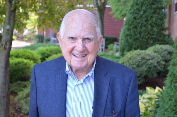 ARTHUR S. ROBBINS, principal of Robbins Properties, will receive the 2019 Distinguished Service to Philanthropy Award from the New England Association for Healthcare Philanthropy on March 4 for his work with hospice provider HopeHealth, where he has served as a board member for 30 years. / COURTESY HOPEHEALTH