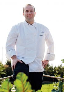 WILD MUSHROOMS: Lou Rossi, executive chef of the Castle Hill Inn in Newport, participated in the GourmetFest in Carmel, Calif., where he led guests on a hunt for wild mushrooms and then prepared a wild-mushroom lunch with accompanying wines.  / COURTESY CASTLE HILL INN