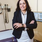 In 2010, Marie Ghazal became CEO of Rhode Island Free Clinic, a nonprofit, volunteer-based health clinic that provides free health care to uninsured adults. / PBN PHOTO/RUPERT WHITELEY