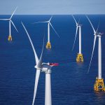 THE R.I OER, R.I. DEM AND COMMERCE RI endorsed the Revolution Wind Farm and the contract between National Grid Rhode Island and Orsted in advisory opinions Friday. / BLOOMBERG NEWS FILE PHOTO/ERIC THAYER