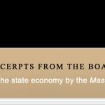 THE MASSBENCHMARKS editorial board warned that, “caution is the watchword,” in a summary of its analysis of the Massachusetts economy in its most recent editorial board meeting. / COURTESY MASSBENCHMARKS