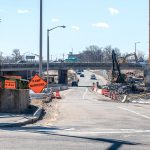 RECONSTRUCTION: The 6-10 connector is a series of nine bridges, seven of which are structurally deficient. Reconstruction began six months ago, and the work is now in the demolition phase. The total project cost is $410 million.  / PBN PHOTO/MICHAEL SALERNO