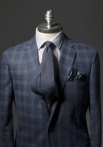 KEEPING IT SIMPLE: Marc A. Streisand, owner of Marc Allen Fine Clothiers, recommends a finished sport coat, such as a navy or black blazer, to keep things simple on a multiday business trip.  / COURTESY MARC A. STREISAND