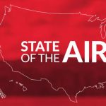 THREE RHODE ISLAND counties earned failing grades for ozone pollution in the years 2015, 2016 and 2017 in the American Lung Association's 2019 State of the Air report. / COURTESY AMERICAN LUNG ASSOCIATION