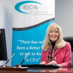 STRONG LEADER: Melissa D. Travis is the new president of the Rhode Island Society of Certified Public Accountants and the first woman to hold the position since the organization’s formation in 1905.     / PBN PHOTO/ MICHAEL SALERNO