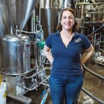 SPIRITED CULTURE: Jennifer Brinton, co-owner of Grey Sail Brewing of Rhode Island, strives to maintain a family atmosphere and culture at the brewery.  / PBN FILE PHOTO/RUPERT WHITELEY