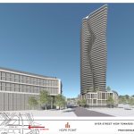 THE FANE ORGANIZATION'S Hope Point tower has been a controversial project ever since it was first proposed. Should its units be completely sold or leased before construction starts on it, assuming it is approved to be built? / COURTESY CITY OF PROVIDENCE