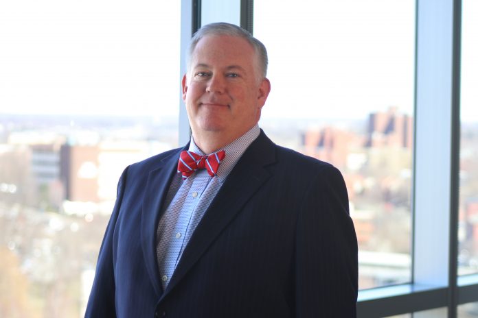 JOHN DONAHUE has been named the managing director of the newly-created Self-Insured Strategic Solutions ream at Blue Cross & Blue Shield of Rhode Island. / COURTESY BLUE CROSS & BLUE SHIELD OF RHODE ISLAND