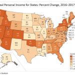 RHODE ISLAND REAL PERSONAL INCOME and per capita real personal income increased 3.8% year over year in 2017. / COURTESY BUREAU OF ECONOMIC ANALYSIS