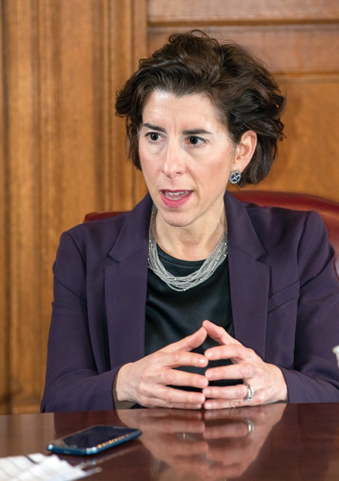 SPENDING PRIORITIES: Yet again, the General Assembly seems to reject Gov. Gina M. Raimondo’s programs designed to grow Rhode Island’s economy, in this case through improved worker-training ­programs.  / PBN FILE PHOTO/DAVE HANSEN