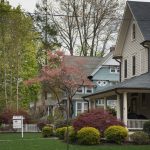 THE MEDIAN PRICE of a single-family home in Bristol County, Mass., in May was $323,000, a 12.2% increase year over year. / BLOOMBERG FILE PHOTO/RON ANTONELLI