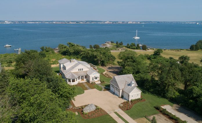 THE PROPERTY at 238 East Shore Road in Jamestown was sold for $5 million. / COURTESY LILA DELMAN REAL ESTATE