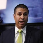 THE FCC authorized carriers to automatically identify and block unwanted robocalls by using analytics that home in on sources of large bursts of calls, or place calls of brief duration, or other means. The measure applies to both landline and wireless telephone systems. Above, FCC Chairman Ajit Pai. / BLOOMBERG NEWS FILE PHOTO/STEFAN WERMUTH