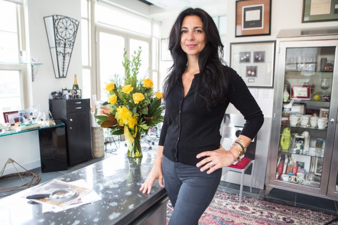ALEX AND ANI's lawsuit against Bank of America says that a declared default on a loan is driving the company towards bankruptcy. Above, company Founder Carolyn Rafaelian. / PBN FILE PHOTO/RUPERT WHITELEY
