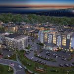 CARPIONATO GROUP has proposed a $100 million, mixed-use redevelopment of the Newport Grand site that would replace the former casino with hotels, apartments and retail space. / COURTESY CARPIONATO GROUP