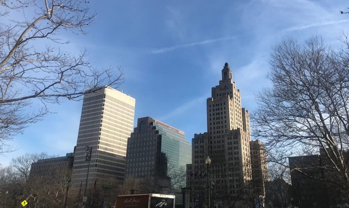 THE PROVIDENCE METRO unemployment rate was 3.4% in May, level with the national rate. / PBN FILE PHOTO/CHRIS BERGENHEIM