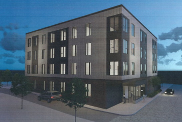 THIS RENDERING shows the proposed apartment building for 466-468 West Fountain St., in Federal Hill. / COURTESY PROVIDENCE PLANNING DEPARTMENT.