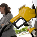 THE AVERAGE PRICE of gas in Rhode Island declined 4 cents to $2.59 per gallon. / BLOOMBERG FILE PHOTO/DANIEL ACKER