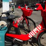 THE JUMP BIKE program in Providence is being put on pause due to reports of the bikes being stolen. / PBN FILE PHOTO/CHRIS BERGENHEIM