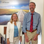 BONNIE MELLO, left, has been named CEO and president of LifeStream. She succeeds John Lataweic, right, who retired on Aug. 11. / COURTESY LIFESTREAM
