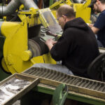 U.S. FACTORY OUTPUT declined 0.4% in July, according to the Federal Reserve. / BLOOMBERG NEWS FILE PHOTO/TY WRIGHT