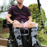 PERFECT VISION: After a backyard accident left him a quadriplegic, former boxer Gary Balletto was determined to help others suffering from paralysis to get healthier and stronger.  PBN PHOTO/RUPERT WHITELEY