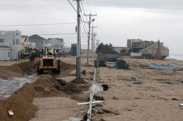 A NEW STUDY concluded that companies unprepared for storm damage, such as that delivered during the 2012 landfall of Sandy in Westerly, lost 5% of their market capitalization over the year after the storm, / PBN FILE PHOTO/BRIAN MCDONALD