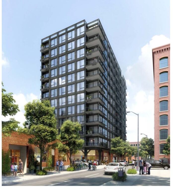 A PROPOSAL for a new apartment building at at 151 and 155 Chestnut St. in Providence should be introduced soon. / COURTESY CITY OF PROVIDENCE.