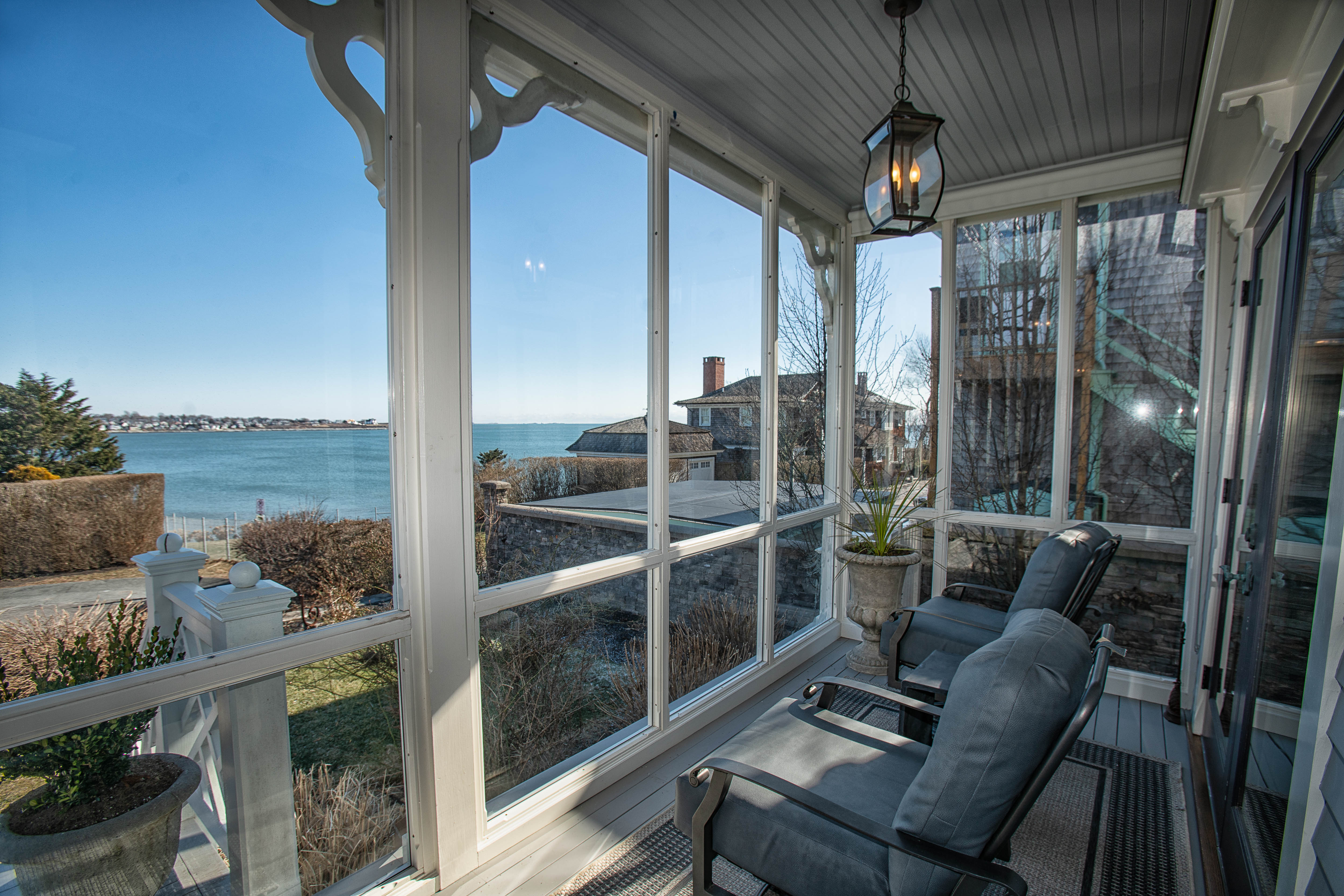  THE PROPERTY FEATURES views of the Atlantic Ocean. / COURTESY MOTT & CHACE SOTHEBY'S INTERNATIONAL REALTY