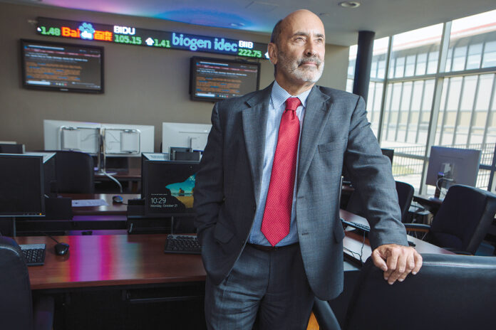 IN DEMAND: Jeffrey Mello, dean of Rhode Island College’s School of Business, says the undergraduate accounting program is now one of the college’s most popular degree programs.  / PBN PHOTO/ RUPERT WHITELEY