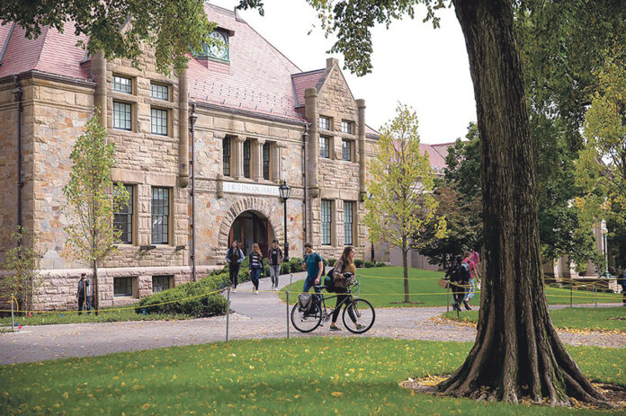 BROWN UNIVERSITY and current and former student dining-services workers, not shown, have reached a $620,000 settlement over a federal lawsuit that accused Brown of violating the Fair Labor Standards Act. Despite the preliminary settlement, Brown denies any wrongdoing in the case. / COURTESY BROWN UNIVERSITY