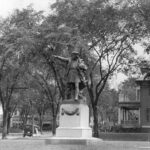 Taylor wants community involved in any talk of moving Columbus statue