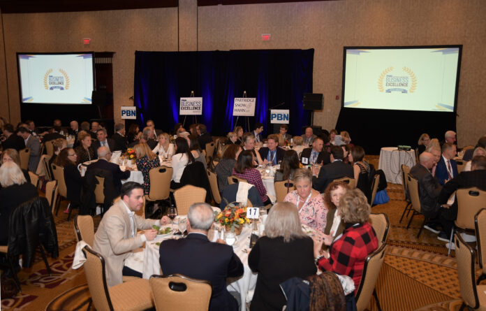 BUSINESS LEADERS from the region gathered Thursday evening to honor PBN 2019 Business Excellence Awards honorees. / PBN PHOTO/MIKE SKORSKI