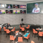 MORE STATES are expected to take on the debate over legalizing sports gambling in 2020. Above, the sports betting lounge at Twin River Casino Hotel. / PBN FILE PHOTO/MICHAEL SALERNO