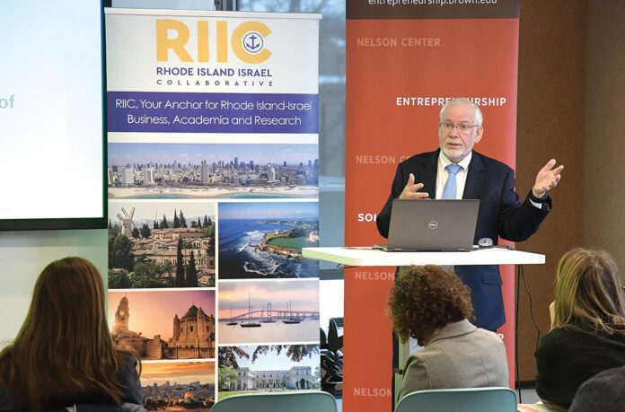 SPREAD THE WORD: Avi Nevel, CEO and president of the Rhode Island-Israel Collaborative, thinks many Rhode Island businesses are unaware of the opportunities presented by foreign trade zones. / PBN FILE PHOTO/MIKE SKORSKI
