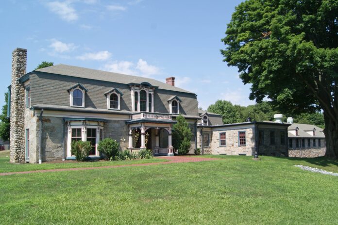 THE GEORGE W. Chapin House-Superintendent's House, built circa 1870, is one of the eight buildings that qualified portions of the RIC campus to be named to the National Register of Historic Places. / COURTESY R.I. HISTORICAL PRESERVATION & HERITAGE COMMISSION