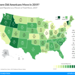 United Van Lines survey: More moved to R.I. than left in 2019 MORE THAN HALF of moves conducted by United Van Lines in and out of Rhode Island saw customers moving to the Ocean State in 2019. / COURTESY TAX FOUNDATION